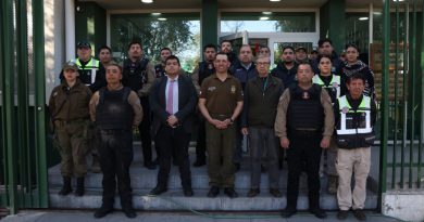 Carabineros capacita a Inspectores municipales de San Felipe, Panquehue, Santa María y Putaendo